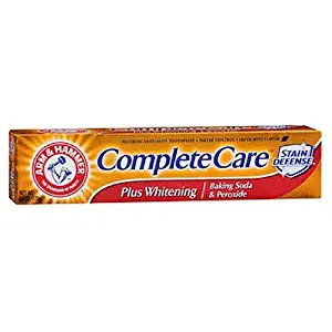 ARM & HAMMER Complete Care Fluoride Anticavity Toothpaste, Fresh Mint 6 oz (Pack of 2)