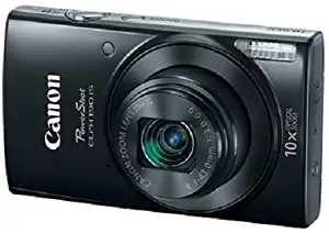 Canon Cameras US 1084C001 Canon PowerShot ELPH 190 Digital Camera w/ 10x Optical Zoom and Image Stabilization - Wi-Fi & NFC Enabled (Black)