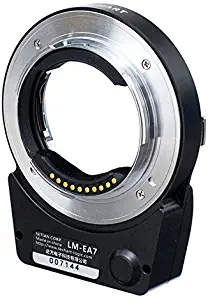 JFOTO LM-EA7 Techart 6.0 Auto Focus Lens Adapter Designed for Leica M/Zeiss M/Voigtlander M Mount Lens to Sony E NEX A7RIII A9 A7III A7RII A7II A6500 A6300 Cameras