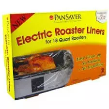 PanSaver Electric Roaster Liners Pack of 2