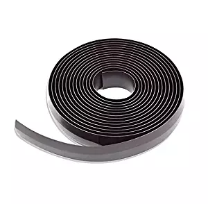 Neza Magnetic Boundary Markers Strip for Neato Shark Eufy Roborock Robotic Vacuum Cleaner Boundary Tape Vacuum Accessories Black,13 Feet