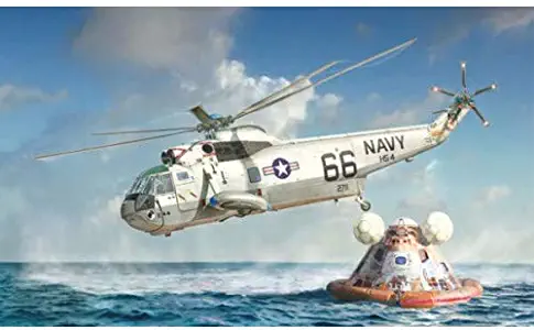 Italeri ITA1433 1:72 SH-3D Sea King Apollo Recovery [Moon Landing 50th Anniversary] [Model Building KIT]