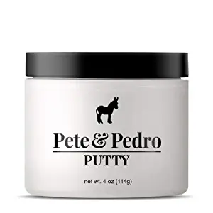 Pete and Pedro Putty XL - Hair Putty for Men with Strong Hold and Matte Finish {Featured on Shark Tank}