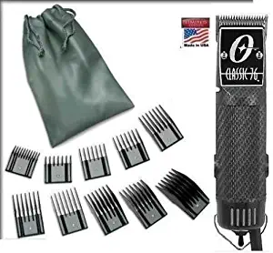 Oster Classic 76 Carbon Fiber Design Limited Edition Hair Clipper + 10 Piece Combs