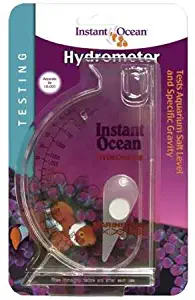 Instant Ocean Aquarium Water Test Hydrometer, Marine Salt & Gravity Lavel Testing Scale