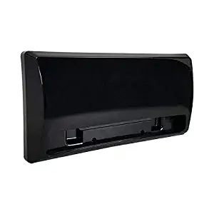 RecPro RV Range Vent Exterior Cover with Locking Damper | Black