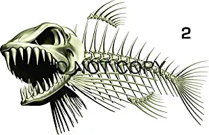 Bone Fish Beautiful Decal for Your Boat, Vehicle, Etc. Many Sizes and Styles Available 12
