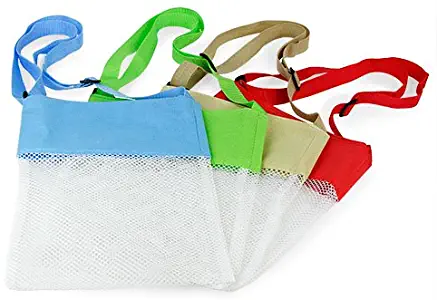 Seashell Beach Mesh Bags - Set of 4