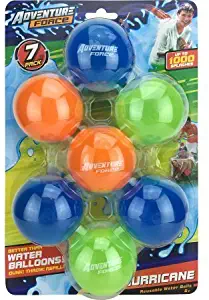 7 Pack Adventure Force Hurricane Reusable Water Balls