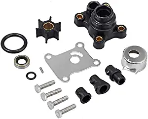 YoHa Water Pump Repair Kits with Housing for Johnson Evinrude 1974-UP 8-15HP 18-3327,394711,0394711,386697,391698,389112,387610