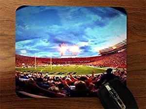 College Football Stadiums Desktop Office Silicone Mouse Pad by Compass Litho