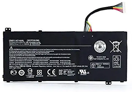 YXKC AC14A8L Replacement Battery Compatible with Acer V15 Nitro Aspire VN7-571 VN7-591 VN7-571G VN7-791G VN7-791 Series 11.4V 52.5Wh