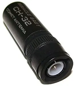 Comet Original CH32 CH-32 144/440/900 MHz Tri-Band Miracle Baby Handheld Antenna - BNC Connector