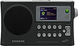 Sangean WFR-28 Internet Radio / FM-RBDS / USB / Network Music Player Digital Receiver with Color Display