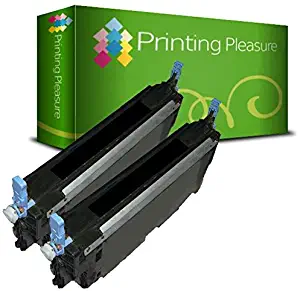 Printing Pleasure 2 Compatible Q6470A Toner Cartridges for HP Colour Laserjet 3600 3600DN 3600N 3800 3800DN 3800DTN 3800N CP3505 CP3505DN CP3505N CP3505X - Black, High Yield