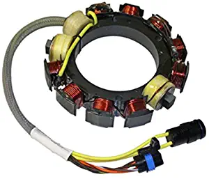 Rareelectrical NEW STATOR COMPATIBLE WITH JOHNSON EVINRUDE MARINE 175 HP 1994 GL EL EX NX 1991 584981
