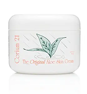 CORIUM 21-THE ORIGINAL ALOE SKIN CREAM-FRAGRANCE-FREE, ALOE VERA,8 OZ JAR