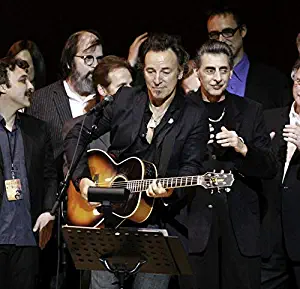 Bruce Springsteen and friends on stage at Carnegie Hall Photo Print (10 x 8)