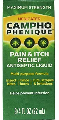 Campho-Phenique Pain & Itch Relief Antiseptic Liquid 0.75 fl oz (Pack of 3)