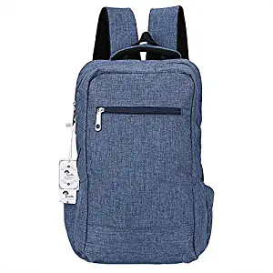 Laptop Backpack,Winblo 15 15.6 Inch College Backpacks Lightweight Travel Daypack - Blue