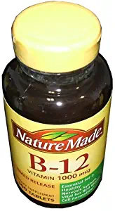 Nature Made Vitamin B-12 1,000 mcg Time Release - 300 Tablets