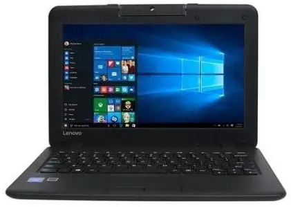 Lenovo N22 Flagship 11.6 inch HD Water-resistant keyboard Laptop PC| Intel Celeron N3050 Dual-Core| 4GB RAM| 32GB flash storage| Bluetooth| WIFI| Windows 10 Pro (Black)