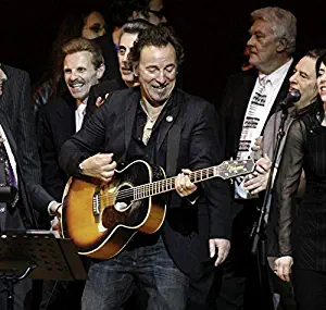 Bruce Springsteen and friends on stage at Carnegie Hall Photo Print (10 x 8)