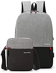 Travel Laptop Backpack, School Backpack for Students Backpack College Computer Bookbags for Laptops Backpack Bag with USB Charging Port Fits 15.6 inch Laptop