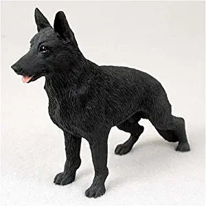 Conversation Concepts German Shepherd, Black Original Dog Figurine (4in-5in)