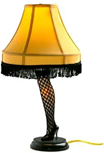 A Christmas Story 20 inch Leg Lamp Prop Replica by NECA | Holiday Gift |Desk Lamp | Same lamp used in movie