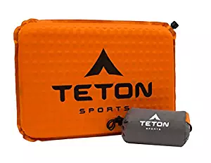 TETON Sports ComfortLite Self-Inflating Seat Cushion and Storage Bag; Never Sit on a Hard Bench Again; Lightweight, Portable Mat; Throw it in Your Bag, Take it Anywhere; Watch the Game in Comfort