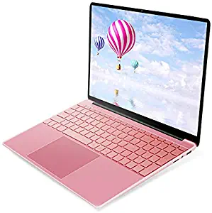 【8GB/Office 2010】 15.6-inch Large Screen Luminous Keyboard high-Performance Laptop J3455 Quiet CPU Wireless LAN 6-Hour Continuous use Windows10 Standard Laptop by Smart US (64G, Rose Gold)