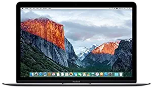Apple MacBook (Mid 2017) 12" Laptop, 226ppi, Intel Core i5 Dual-Core 1.3 GHz, 512GB, 8GB DDR3, 802.11ac, Bluetooth, macOS 10.12.5 Sierra - Space Gray (Renewed)
